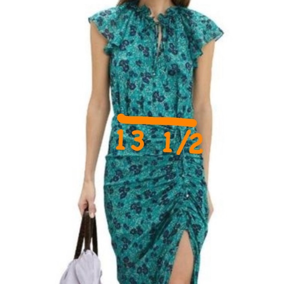 Veronica Beard Ruched Dress - Picture 9 of 9